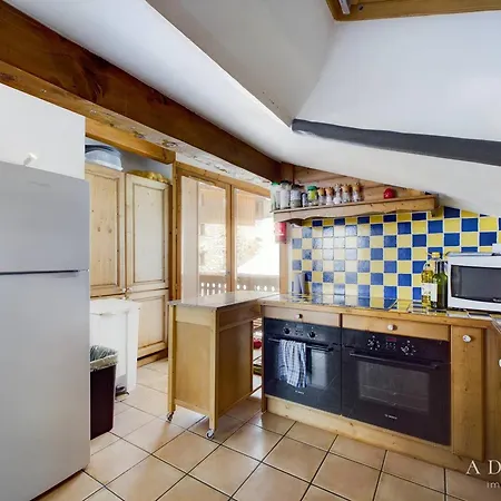 דירה Penthouse Duplex 16 Pers. Avec Cheminee Et Parking, Proche Pistes - Fr-1-398-694